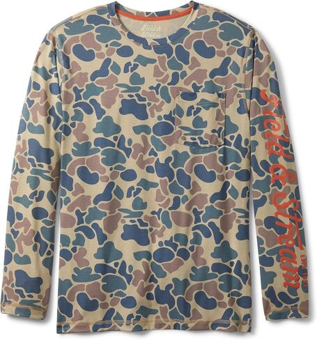 Field & Stream Men's Roll Cast Long Sleeve Performance Tee Shirt with Drirelease® in Saudi Arabia