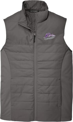 Collegiate Puffy Vest Apparel Jacket With Zipper - Officially Licensed in Saudi Arabia