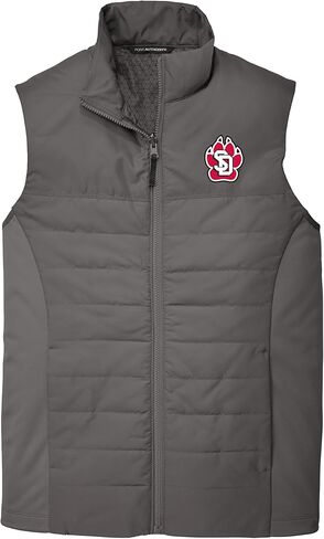 Collegiate Puffy Vest Apparel Jacket With Zipper - Officially Licensed in Saudi Arabia