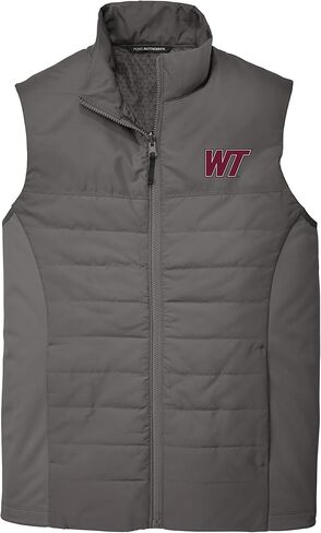 Collegiate Puffy Vest Apparel Jacket With Zipper - Officially Licensed in Saudi Arabia