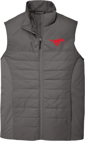 Collegiate Puffy Vest Apparel Jacket With Zipper - Officially Licensed in Saudi Arabia