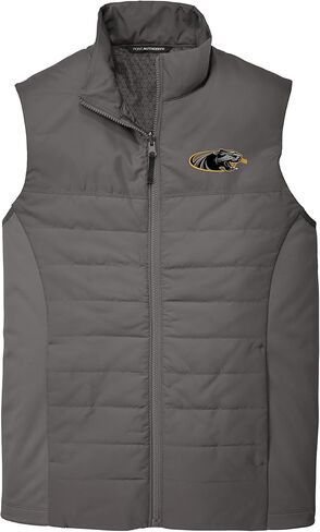 Collegiate Puffy Vest Apparel Jacket With Zipper - Officially Licensed in Saudi Arabia