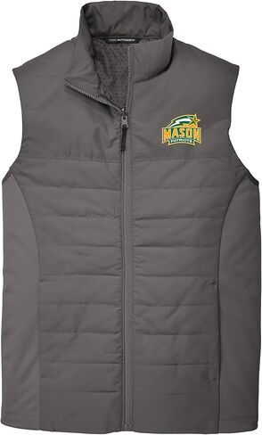 Collegiate Puffy Vest Apparel Jacket With Zipper - Officially Licensed in Saudi Arabia