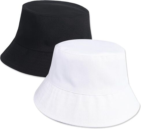 3 PCS Khaki Sublimation Blank Bucket Hat Bulk Double Sided Wearable for Men and Women Suitable for Summer Beach Outdoor Camping Solid Color Hand Painted Tie dye Sun Cap in Saudi Arabia