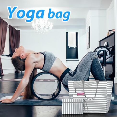 حقيبة حمل مقاومة للماء وقابلة للطي للسفر - حقيبة حمل كبيرة مع جيب بسحاب للشاطئ وصالة الألعاب الرياضية والطائرة ورحلات عطلة نهاية الأسبوع in Kuwait