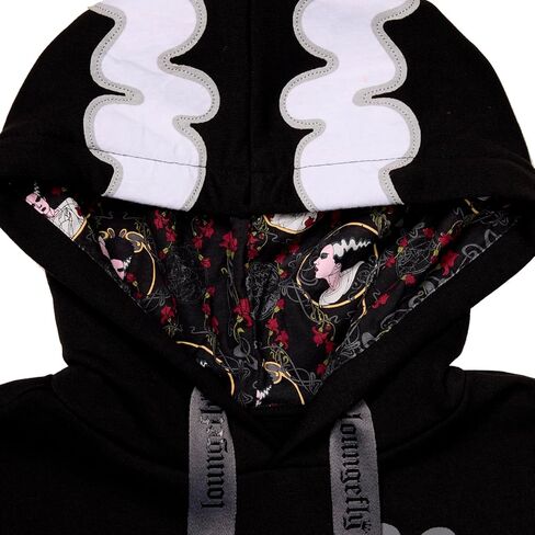 Loungefly LF UNIVERSAL BRIDE OF FRANKENSTEIN UNISEX HOODIE in Saudi Arabia