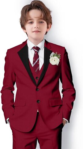 Boys Suit Formal Suits for Boy Slim Fit Kids Suit for Teen Boy Toddler Dress Boys in Kuwait