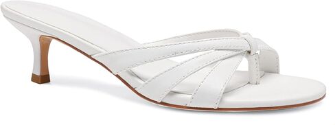 Gold Kitten Heels Sandals for Women Flip Flop Open Toe Sandals Comfortable Slip On Mules Women Thong Slide Heeled Sandals. in Saudi Arabia