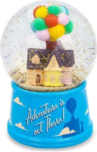 Toynk,Disney and Pixar UP House Light-Up Snow Globe|6 Inches Tall,Blue(UP1603J9) in Saudi Arabia