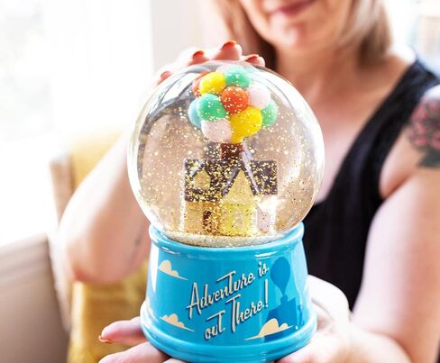 Toynk,Disney and Pixar UP House Light-Up Snow Globe|6 Inches Tall,Blue(UP1603J9) in Saudi Arabia