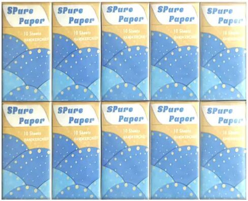 4Ply 24 Packs Tissues Travel Size,10 Sheets Travel Tissues per pack, 240 Sheets Pocket Tissues in Saudi Arabia