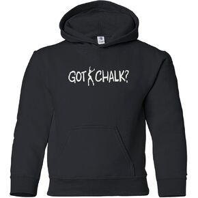 سترة بقلنسوة للشباب من Threadrock Big Girls' Got Chalk Gymnastics in Kuwait