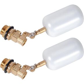 صمام تعويم 1/2 بوصة، صمام تعويم مياه نحاسي مع ذراع قابل للتعديل، صمام كرة تعويم ملء تلقائي وتحكم في مستوى المياه لحوض المياه والنوافير وخزان المياه والبرك والمسبح وأحواض السمك in Kuwait