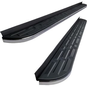 TAC Running Boards Fit 2021-2024 Jeep Grand Cherokee L | 2022-2025 Grand Cherokee (Exclude 2022-2024 4xe Models) SUV 5.5" Aluminum Black Side Steps Nerf Bars Step Rails Exterior Accessories 2Pcs in Kuwait