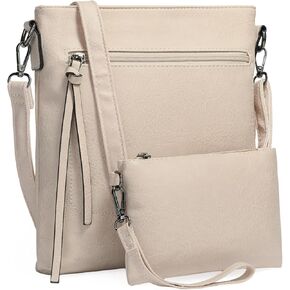 GAEKEAO Hobo Bags for Women 2PCS Soft Shoulder Bag Ladies Vegan Leather Purses and Handbags with Adjustable Shoulder Strap in Saudi Arabia