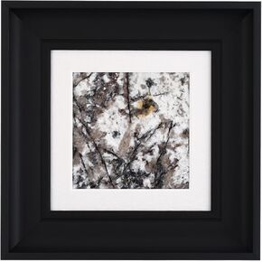 Natural Marble Decorative Wall Art Home Decor for Living Room Abstract Stone Painting Bedroom Aesthetic Office Farmhouse Fall Heavy Texture Picture Framed 14x14 inch Four Seasons Green in Saudi Arabia