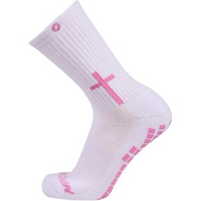 Momentum Cross Religious Men and Women Soccer Socks, Anti-Slip Grip Socks for Soccer, Running, Football, Crew Length. in Saudi Arabia