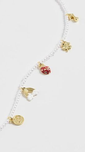 Gorjana Women's Lucky Mini Charm Bracelet in Saudi Arabia