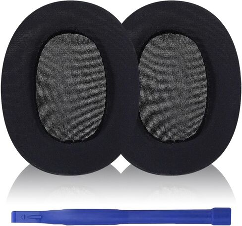Headphone Protective Cover is Suitable for Sony WH-XB910N Headphone Replacement Ear Pads, Suitable for WH-XB910N Earmuffs Protein Leather, XB910N Zipper Head Beam Protective Cover (Black) in Saudi Arabia