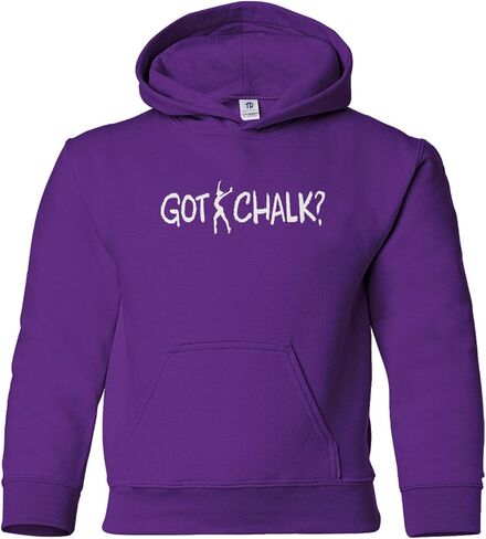 سترة بقلنسوة للشباب من Threadrock Big Girls' Got Chalk Gymnastics in Kuwait