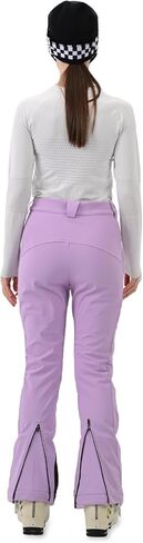 Womens Ski Pants Slim Fit Snow Fleece Lined Snowboard Soft Shell Fitted Insulated Waterproof Windproof Warm in Saudi Arabia