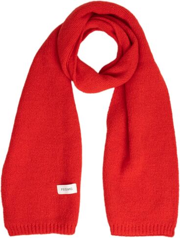 Winter Warm Knitted Scarf for Women Unisex Solid Color Knit Scarves Shawl Wraps in Saudi Arabia
