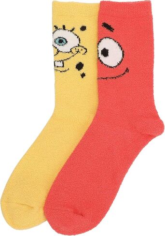 جوارب Bioworld Spongebob Squarepants Spongebob and Patrick النسائية المريحة من شانيل in Kuwait