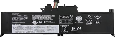 بطارية الكمبيوتر المحمول L21D4PE1 59Wh 3815mAh 4-Cell 15.52V متوافقة مع Lenovo Yoga 6-13ALC7 / Yoga 6-13ABR8 Series L21C4PE2 L21M4PE2 in Saudi Arabia