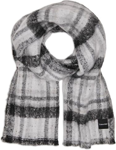 Calvin Klein womens Double Faced Plaid Winter Scarf in Saudi Arabia