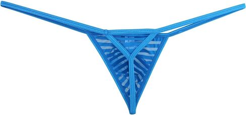Men's See through G-string Underwear Low Rise String Thong Sexy Y-back Underpanties for Men in Saudi Arabia