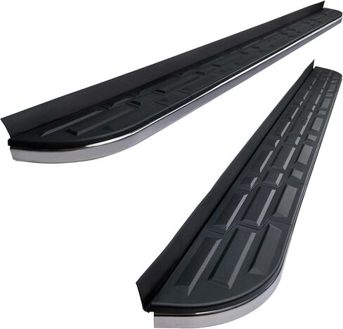 TAC Running Boards Fit 2021-2024 Jeep Grand Cherokee L | 2022-2025 Grand Cherokee (Exclude 2022-2024 4xe Models) SUV 5.5" Aluminum Black Side Steps Nerf Bars Step Rails Exterior Accessories 2Pcs in Kuwait