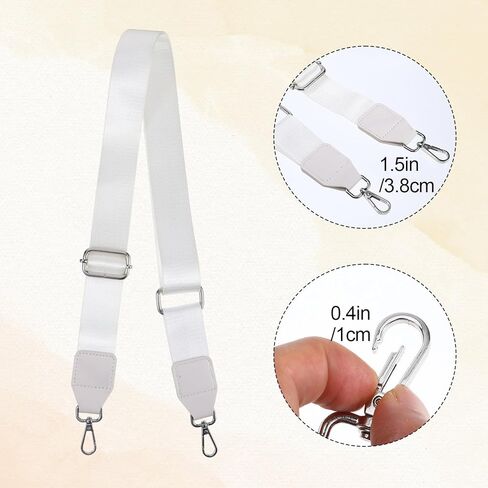 أحزمة كتف بديلة بعرض 1.5 سم قابلة للتعديل مع مشابك ذهبية اللون مقاومة للصدأ لحقيبة كروس وحقيبة اليد وما إلى ذلك in Kuwait