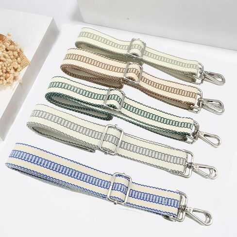 Crossbody Straps for Purses Silver Hardware Purse Strap Wide Shoulder Strap Adjustable Replacement for Shoulder Bags in Saudi Arabia