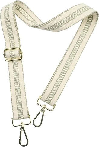Crossbody Straps for Purses Silver Hardware Purse Strap Wide Shoulder Strap Adjustable Replacement for Shoulder Bags in Saudi Arabia