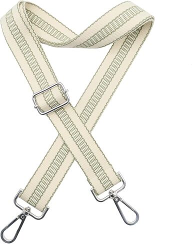 Crossbody Straps for Purses Silver Hardware Purse Strap Wide Shoulder Strap Adjustable Replacement for Shoulder Bags in Saudi Arabia
