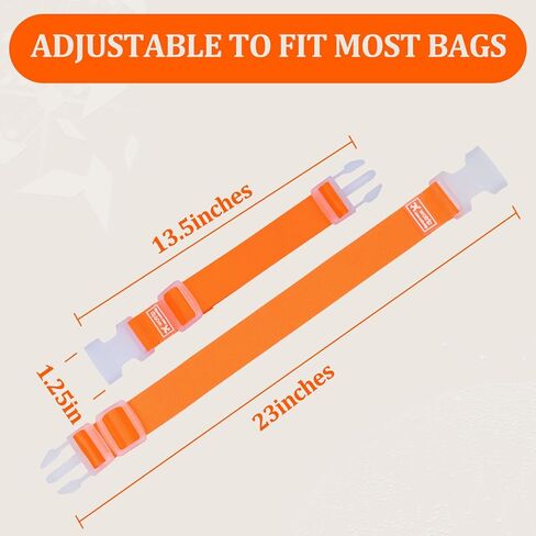 5pcs Luggage Belt, Colorful Carrying Clip Buckle, Travel Portable Luggage Straps, Adjustable Luggage Travel Belt Accessories, Practical Suitcase Straps in Saudi Arabia