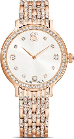 Swarovski Imber Watch, Swiss Made, Metal Bracelet, Rose Gold Tone, Rose Gold-Tone Finish in Saudi Arabia