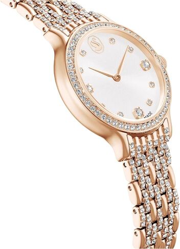Swarovski Imber Watch, Swiss Made, Metal Bracelet, Rose Gold Tone, Rose Gold-Tone Finish in Saudi Arabia