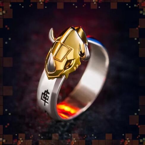 Anime Digimon Digital Monster Ring Garurumon Unisex Cosplay Adjustable Opening Angel Angewomon Rings Jewelry Gifts, As Pic, PTHOM-T03-US-TP1633 in Saudi Arabia