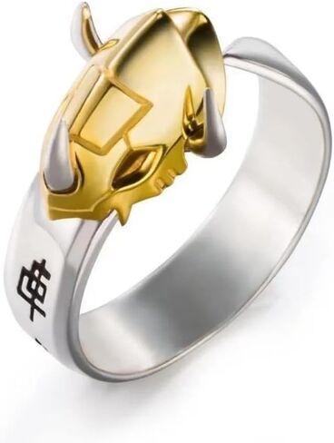 Anime Digimon Digital Monster Ring Garurumon Unisex Cosplay Adjustable Opening Angel Angewomon Rings Jewelry Gifts, As Pic, PTHOM-T03-US-TP1633 in Saudi Arabia