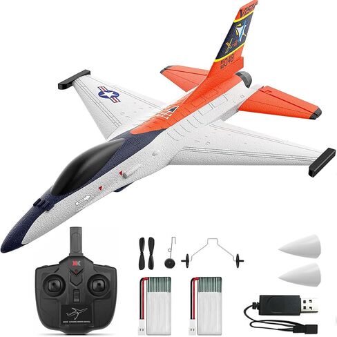 DEERC RC Plane 3 Channel P51D Mustang Remote Control Airplane Fighter Toys,2.4GHz 6-axis Gyro Stabilizer RTF Glider Aircraft Plane with 2 Batteries,Easy to Fly for Adults Kids Beginners Boys in Saudi Arabia