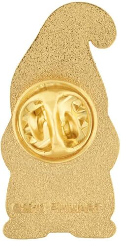 PinMart Christmas Lapel Pin - Holiday Gnome – Christmas Jewelry for Women and Men – Holiday Celebration Pin – Gold Plated Enamel Pin with Secure Clutch Back in Saudi Arabia