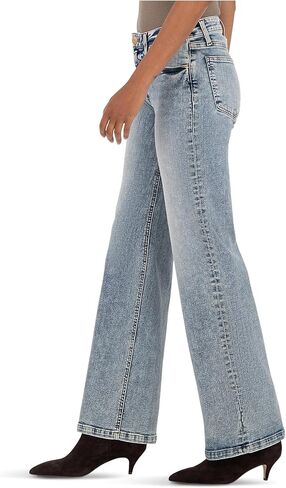 KUT from the Kloth Womens Sienna High-Rise Straigt Leg-5 Pockets in Saudi Arabia