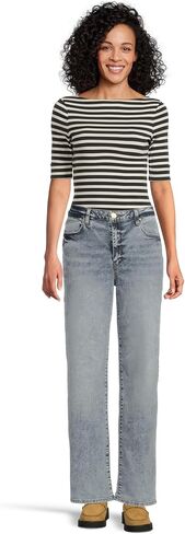 KUT from the Kloth Womens Sienna High-Rise Straigt Leg-5 Pockets in Saudi Arabia