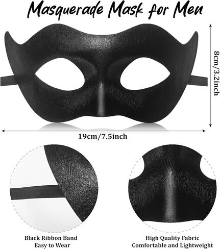 Couple Masquerade Mask Set, Black Lace Venetian Masks for Women Men, Mardi Gras Mask for Carnival Party Prom Ball in Saudi Arabia
