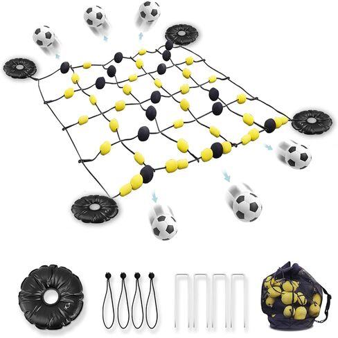 9 FT Goalkeeper Single Line Deflector, Soccer Goalkeeper Deflection Equipment, Multiple Different Refraction Angles, Reflex and Agility Training in Saudi Arabia