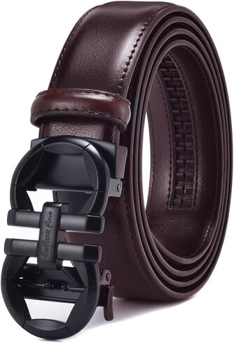 Men's Belt Ratchet Belt Of Genuine Leather For Men's Dress,Size Customized in Saudi Arabia
