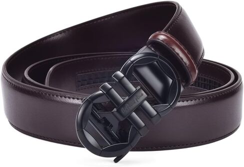 Men's Belt Ratchet Belt Of Genuine Leather For Men's Dress,Size Customized in Saudi Arabia