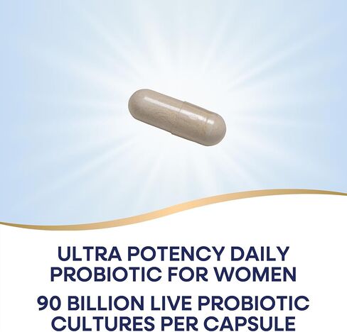 Nature's Way Fortify Optima Probiotic for Women, Ultra Potency Probiotic for Vaginal Health*, 90 Billion Live Cultures, Supports Digestive Balance and Immune Health*, 30 Capsules (Packaging May Vary) in Saudi Arabia