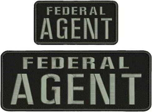Embroidered Patch - Patches for Women Man - Federal Agent in Saudi Arabia